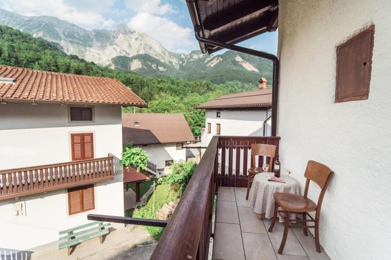 Apartament Juliana Kobarid Zewnętrze zdjęcie